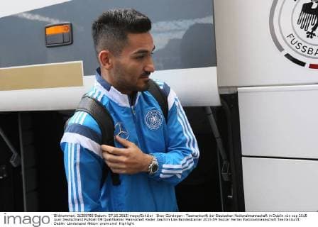 Ilkay Gündogan - Teamankunft der Deutschen Nationalmannschaft in Dublin