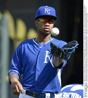 Oct. 7, 2015 - Kansas City, MO, USA - Kansas City Royals starting pitcher Yordano Ventura during a workout on Wednesday, Oct. 7, 2015, at Kauffman Stadium in Kansas City, Mo. The Royals meet the Houston Astros in Game 1 of the ALDS on Thursday. Houston at Kansas City - ZUMAm67_
