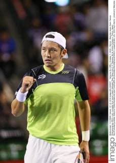 Tatsuma Ito (JPN), October 7, 2015 - Tennis : Rakuten Japan Open Tennis Championships 2015, men s singles 2nd round match between Stan Wawrinka 2-1 Tatsuma Ito at Ariake Coliseum, Tokyo, Japan. NoxThirdxPartyxSales  (umqa028382)