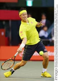 Kei Nishikori (JPN), October 7, 2015 - Tennis : Rakuten Japan Open Tennis Championships 2015, men s singles 2nd round match between Kei Nishikori 2-0 Sam Querrey at Ariake Coliseum, Tokyo, Japan. NoxThirdxPartyxSales  (umqa028459)