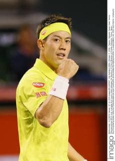 Kei Nishikori (JPN), October 7, 2015 - Tennis : Rakuten Japan Open Tennis Championships 2015, men s singles 2nd round match between Kei Nishikori 2-0 Sam Querrey at Ariake Coliseum, Tokyo, Japan. NoxThirdxPartyxSales  (umqa028465)
