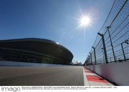 Russian Grand Prix, Sochi 08 - 11 October 2015 08.10.2015 - Track 