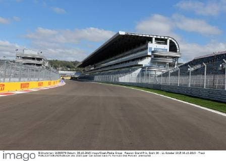 Russian Grand Prix, Sochi 08 - 11 October 2015 08.10.2015 - Track 