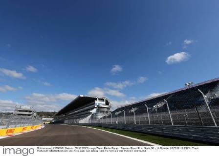 Russian Grand Prix, Sochi 08 - 11 October 2015 08.10.2015 - Track 