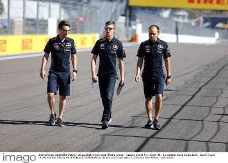 Russian Grand Prix, Sochi 08 - 11 October 2015 08.10.2015 - Daniil Kvyat (RUS) Red Bull Racing RB11 