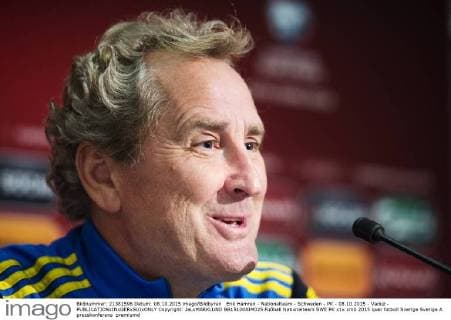 Erik Hamren - Nationalteam - Schweden - PK - 08.10.2015 - Vaduz -  Copyright: JaLxMARKLUND BB151008JM025