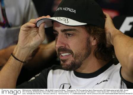 Motorsports: FIA Formula One World Championship WM Weltmeisterschaft 2015, Grand Prix of Russia, 14 Fernando Alonso (ESP, McLaren Honda), xHOCHxZWEIx