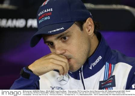 Motorsports: FIA Formula One World Championship WM Weltmeisterschaft 2015, Grand Prix of Russia, 19 Felipe Massa (BRA, Williams Martini Racing), xHOCHxZWEIx