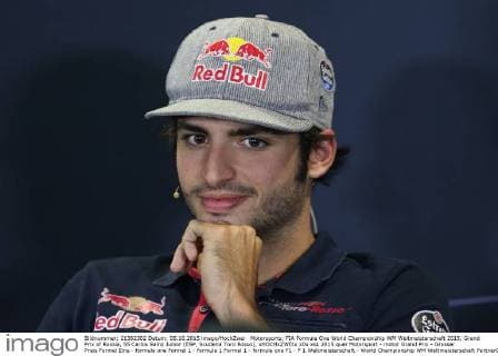 Motorsports: FIA Formula One World Championship WM Weltmeisterschaft 2015, Grand Prix of Russia, 55 Carlos Sainz Junior (ESP, Scuderia Toro Rosso), xHOCHxZWEIx