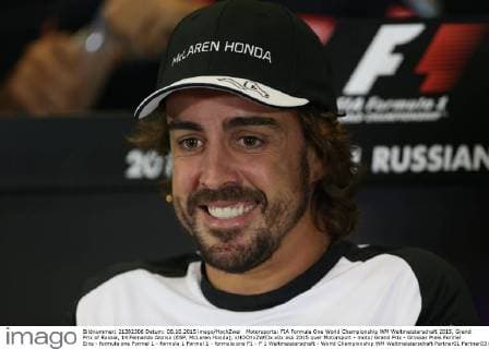 Motorsports: FIA Formula One World Championship WM Weltmeisterschaft 2015, Grand Prix of Russia, 14 Fernando Alonso (ESP, McLaren Honda), xHOCHxZWEIx
