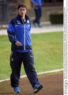 Aktuell Fußball, Training Nationalteam Italien IPP20151008 Football - soccer: international match Länderspiel training session of Italy (ITA), Riccardo Montolivo (Hinweis: Verwendung nur in Deutschland - only Germany) xHOCHxZWEIx xItalyxPhotoxPressx 
