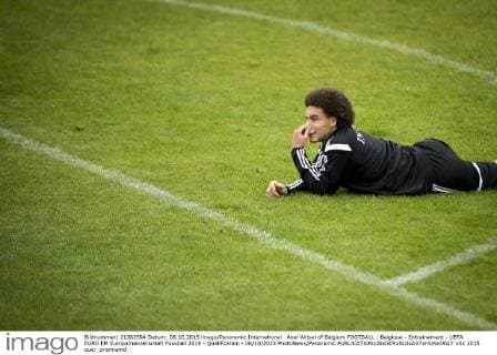 Axel Witsel of Belgium FOOTBALL : Belgique - Entrainement - UEFA EURO EM Europameisterschaft Fussball 2016 - Qualification - 08 10 2015 PhotoNews Panoramic 