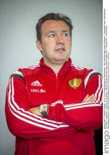 Marc Wilmots head coach of Belgium - Entraineur Coach Selectionneur FOOTBALL : Belgique - Conference de presse - UEFA EURO EM Europameisterschaft Fussball 2016 - Qualification - 08 10 2015 PhotoNews Panoramic 