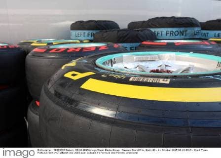 Russian Grand Prix, Sochi 08 - 11 October 2015 08.10.2015 - Pirelli Tyres 