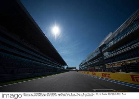 Russian Grand Prix, Sochi 08 - 11 October 2015 08.10.2015 - Track 