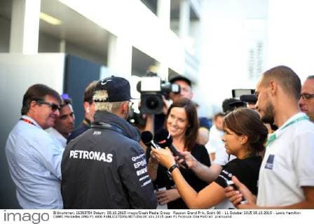Russian Grand Prix, Sochi 08 - 11 October 2015 08.10.2015 - Lewis Hamilton (GBR) Mercedes AMG F1 W06 