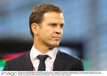 Fussball EM-Qualifikation 9. Spieltag Irland - Deutschland am 08.10.2015 im Aviva Stadium in Dublin Oliver Bierhoff ( Team-Manager Deutschland ) xPBJPGx