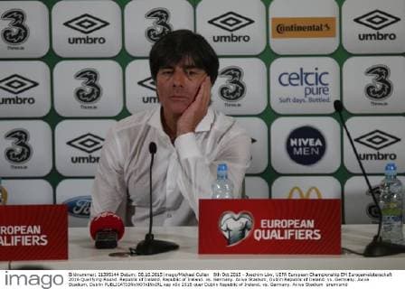 8th Oct 2015 - Joachim Löw, UEFA European Championship EM Europameisterschaft 2016 Qualifying Round. Republic of Ireland. Republic of Ireland. vs. Germany. Aviva Stadium, Dublin Republic of Ireland. vs. Germany. Aviva Stadium, Dublin 