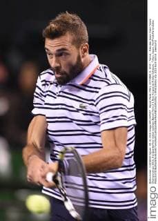 Benoit Paire (FRA), OCTOBER 9, 2015 - Tennis : Rakuten Japan Open Tennis Championships 2015, the Quarterfinal match between Benoit Paire 2-1 Nick Kyrgios at Ariake Coliseum, Tokyo, Japan. NoxThirdxPartyxSales  (dlra010926)