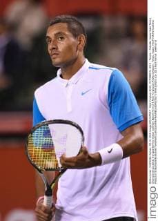 Nick Kyrgios (AUS), OCTOBER 9, 2015 - Tennis : Rakuten Japan Open Tennis Championships 2015, the Quarterfinal match between Benoit Paire 2-1 Nick Kyrgios at Ariake Coliseum, Tokyo, Japan. NoxThirdxPartyxSales  (dlra010928)