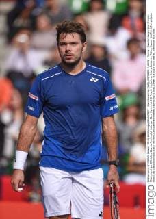 Stan Wawrinka (SUI), OCTOBER 9, 2015 - Tennis : Rakuten Japan Open Tennis Championships 2015, the Quarterfinal match between Stan Wawrinka 2-0 Austin Krajicek at Ariake Coliseum, Tokyo, Japan. NoxThirdxPartyxSales  (dlra010966)
