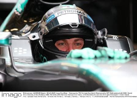 Motorsports: FIA Formula One World Championship WM Weltmeisterschaft 2015, Grand Prix of Russia, 6 Nico Rosberg (GER, Mercedes AMG Petronas Formula One Team), xHOCHxZWEIx