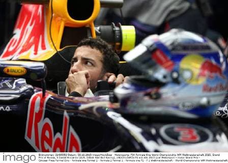 Motorsports: FIA Formula One World Championship WM Weltmeisterschaft 2015, Grand Prix of Russia, 3 Daniel Ricciardo (AUS, Infiniti Red Bull Racing), xHOCHxZWEIx