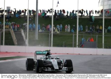 Motorsports: FIA Formula One World Championship WM Weltmeisterschaft 2015, Grand Prix of Russia, 6 Nico Rosberg (GER, Mercedes AMG Petronas Formula One Team), xHOCHxZWEIx