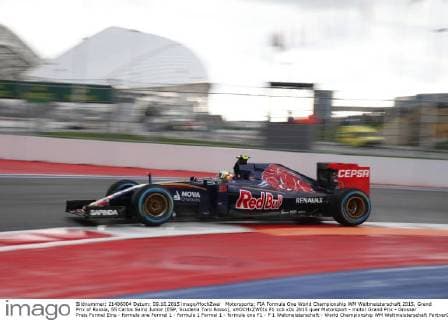 Motorsports: FIA Formula One World Championship WM Weltmeisterschaft 2015, Grand Prix of Russia, 55 Carlos Sainz Junior (ESP, Scuderia Toro Rosso), xHOCHxZWEIx