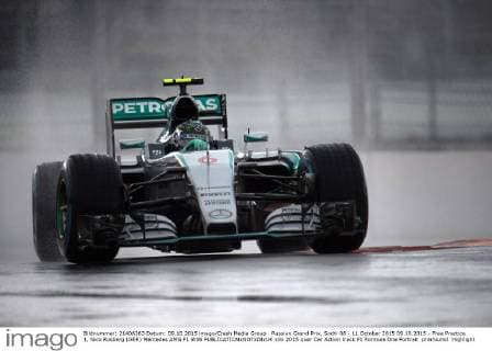 Russian Grand Prix, Sochi 08 - 11 October 2015 09.10.2015 - Free Practice 1, Nico Rosberg (GER) Mercedes AMG F1 W06 