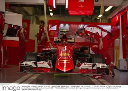 Russian Grand Prix, Sochi 08 - 11 October 2015 09.10.2015 - Free Practice 1, Kimi Raikkonen (FIN) Scuderia Ferrari SF15-T 