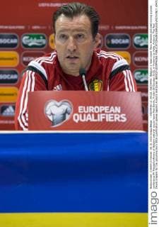 - ANDORRA LA VELLA, ANDORRA: Belgium s head coach Marc Wilmots pictured during a press conference PK Pressekonferenz of Belgian national soccer team Red Devils, Friday 09 October 2015, in Andorra La Vella, Andorra. The Red Devils prepare for the upcoming Euro 2016 qualification games against Andorra and Israel. BENOITxDOPPAGNE  x04717369x