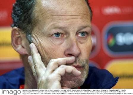 coach Danny Blind of Holland during a press conference PK Pressekonferenz prior to the match between Kazachstan and The Netherlands on October 9, 2015 at the Astana Arena in Astana, Kazachstan. Press conference Netherlands EURO 2016 qualifier 2015 2016 xVIxxIVx 4436749