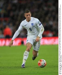 England s Ross Barkley in action Euro 2016 Qualifier- England vs Estonia - Wembley Stadium - England - 9th October 2015 - Picture David Klein Sportimage EDITORIAL USE ONLY. No use with unauthorised audio, video, data, fixture lists, club league logos or live services. Online in-match use limited to 120 images, no video emulation. No use in betting, games or single club league player publications.