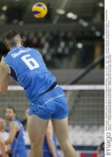 Oct. 9, 2015 - Turin, Italy - simone giannelli during the european championships man match between italia and estonia at palavela on october 09, 2015 in torino, italy. Italy: European Championships Man - Italia vs Estonia -----  - ZUMAn230