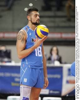 Oct. 9, 2015 - Turin, Italy - giulio sabbi before the european championships man match between italia and estonia at palavela on october 09, 2015 in torino, italy. Italy: European Championships Man - Italia vs Estonia -----  - ZUMAn230