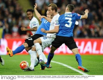 Football - 2015 2016 European Qualifier - Group E: England vs. Estonia Harry Kane of England at Wembley. COLORSPORT ANDREW COWIE 
