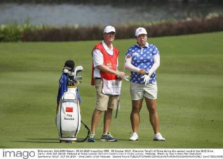 09 October 2015: Shanshan Feng of China during the second round of the 2015 Sime Darby LPGA Golf Damen Malaysia at Kuala Lumpur Golf and Country Club in Kuala Lumpur, Malaysia. (Photo by Hazrin Yeob Men Shah Icon Sportswire) GOLF: OCT 09 LPGA - Sime Darby LPGA Malaysia - Second Round Icon3781510095997 EDITORIAL USE ONLY