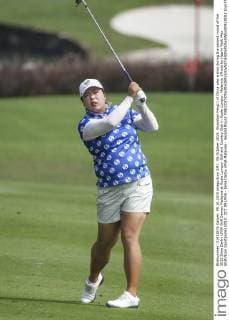 09 October 2015: Shanshan Feng of China play a shot during the second round of the 2015 Sime Darby LPGA Golf Damen Malaysia at Kuala Lumpur Golf and Country Club in Kuala Lumpur, Malaysia. (Photo by Hazrin Yeob Men Shah Icon Sportswire) GOLF: OCT 09 LPGA - Sime Darby LPGA Malaysia - Second Round Icon3781510096002 EDITORIAL USE ONLY