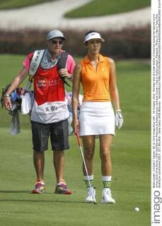 09 October 2015: Michelle Wie of Unites States of America during the second round of the 2015 Sime Darby LPGA Golf Damen Malaysia at Kuala Lumpur Golf and Country Club in Kuala Lumpur, Malaysia. (Photo by Hazrin Yeob Men Shah Icon Sportswire) GOLF: OCT 09 LPGA - Sime Darby LPGA Malaysia - Second Round Icon3781510096013 EDITORIAL USE ONLY