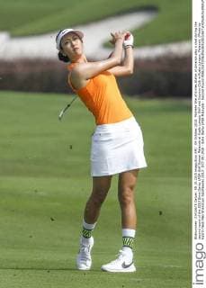 09 October 2015: Michelle Wie of Unites States of America play a shot during the second round of the 2015 Sime Darby LPGA Golf Damen Malaysia at Kuala Lumpur Golf and Country Club in Kuala Lumpur, Malaysia. (Photo by Hazrin Yeob Men Shah Icon Sportswire) GOLF: OCT 09 LPGA - Sime Darby LPGA Malaysia - Second Round Icon3781510096016 EDITORIAL USE ONLY