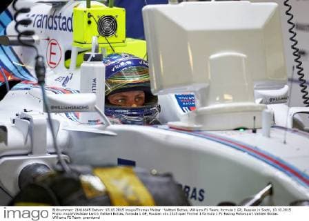 Valtteri Bottas, Williams F1 Team, formula 1 GP, Russian in Sochi, 10.10.2015 Photo:mspb Vladislav Larkin Valtteri Bottas, formula 1 GP, Russian