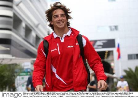 Motorsports: FIA Formula One World Championship WM Weltmeisterschaft 2015, Grand Prix of Russia, 98 Roberto Merhi (ESP, Manor Marussia F1 Team), xHOCHxZWEIx
