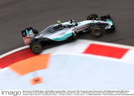 Motorsports: FIA Formula One World Championship WM Weltmeisterschaft 2015, Grand Prix of Russia, 6 Nico Rosberg (GER, Mercedes AMG Petronas Formula One Team), xHOCHxZWEIx