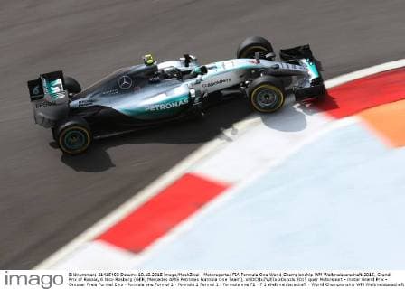 Motorsports: FIA Formula One World Championship WM Weltmeisterschaft 2015, Grand Prix of Russia, 6 Nico Rosberg (GER, Mercedes AMG Petronas Formula One Team), xHOCHxZWEIx