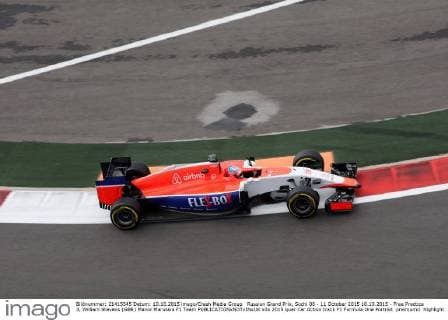 Russian Grand Prix, Sochi 08 - 11 October 2015 10.10.2015 - Free Practice 3, William Stevens (GBR) Manor Marussia F1 Team 