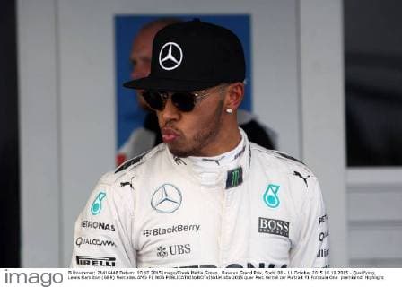Russian Grand Prix, Sochi 08 - 11 October 2015 10.10.2015 - Qualifying, Lewis Hamilton (GBR) Mercedes AMG F1 W06 