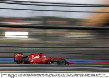 Motorsports: FIA Formula One World Championship WM Weltmeisterschaft 2015, Grand Prix of Russia, 5 Sebastian Vettel (GER, Scuderia Ferrari), xHOCHxZWEIx