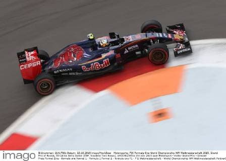 Motorsports: FIA Formula One World Championship WM Weltmeisterschaft 2015, Grand Prix of Russia, 55 Carlos Sainz Junior (ESP, Scuderia Toro Rosso), xHOCHxZWEIx