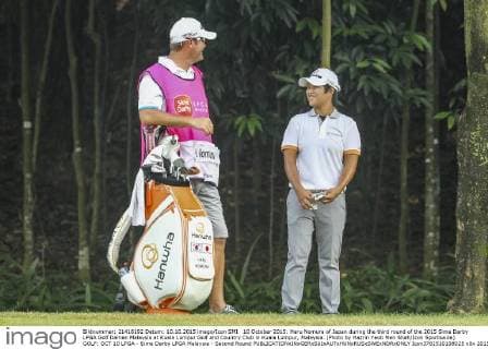 10 October 2015: Haru Nomura of Japan during the third round of the 2015 Sime Darby LPGA Golf Damen Malaysia at Kuala Lumpur Golf and Country Club in Kuala Lumpur, Malaysia. (Photo by Hazrin Yeob Men Shah Icon Sportswire) GOLF: OCT 10 LPGA - Sime Darby LPGA Malaysia - Second Round Icon3781510108025 EDITORIAL USE ONLY
